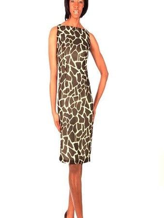 Giraffe Print Dress